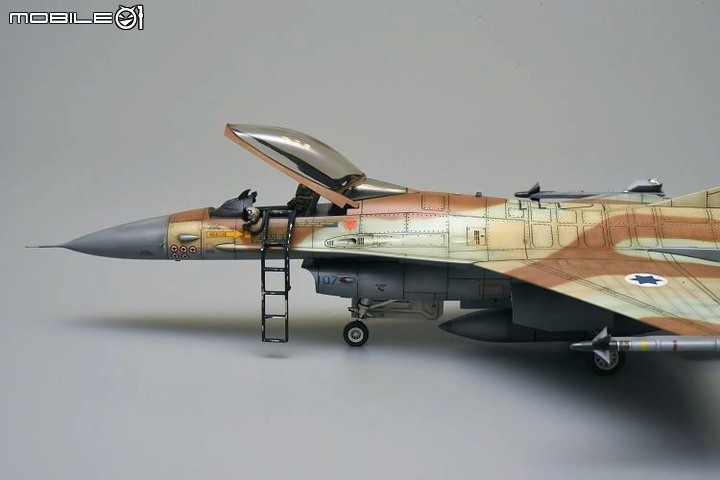 [模型製作記] 以色列希伯來之鷹 F-16A 1/48