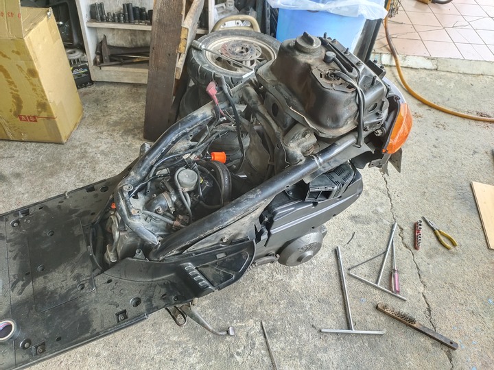 ［老車翻新］翻新一台連號老迪爵125（2024/05）