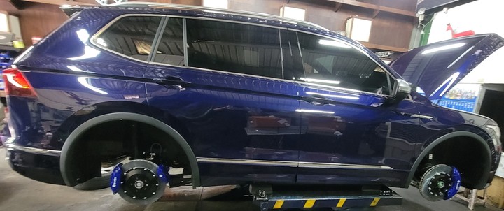 VW Tiguan Allspace 380 R-Line 開箱+升級 ^^