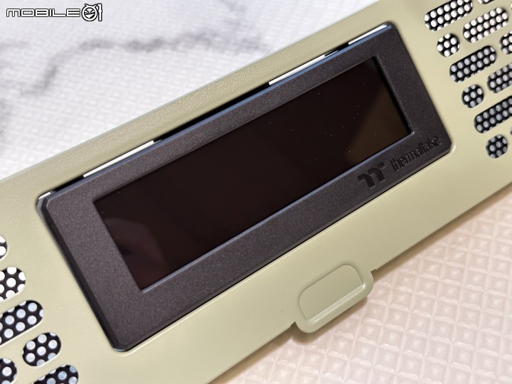 透視 The Tower 200迷你機殼 抹茶綠 +專用 LCD 面板模組