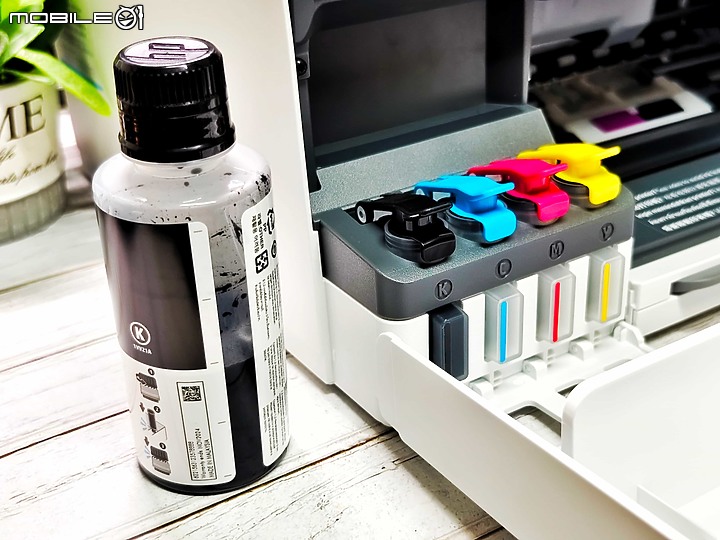 點我看大圖 「印表機開箱」HP Smart Tank 580 印表機 – 功能全面,可掃描的彩色印表機