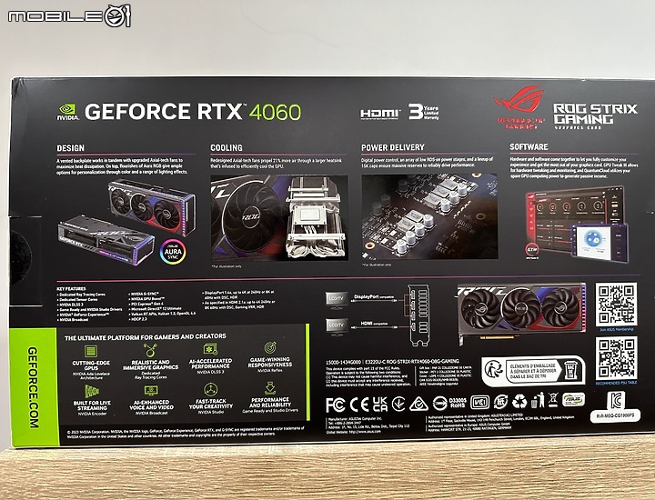 點我看大圖 殺雞用牛刀 ROG Strix GeForce RTX 4060 OC Edition 8GB 信仰之卡