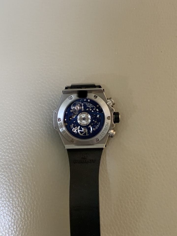 My Rolex 116520 w/ Hublot 宇舶 42mm Unico Titan Blue