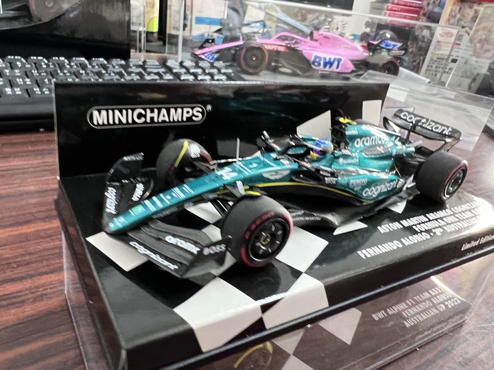 [開箱]F1 2023 1:43 AMR23 FERNANDO ALONSO