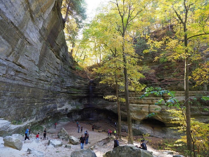 Ohio爸爸的相片書 再訪飢餓岩石州立公園Starved Rock State Park - 賞楓之旅