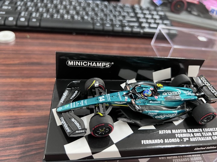 [開箱]F1 2023 1:43 AMR23 FERNANDO ALONSO