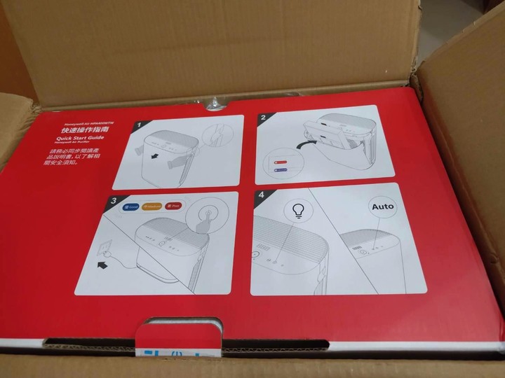 【開箱】Honeywell空氣清淨機 HPA-400WTW