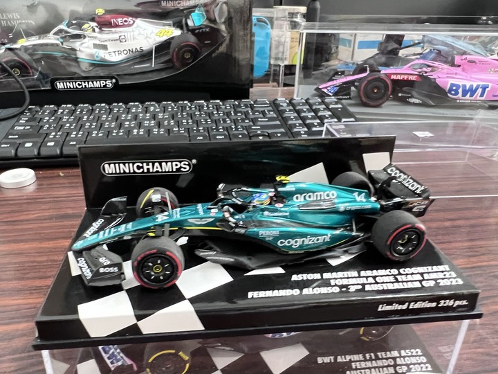 [開箱]F1 2023 1:43 AMR23 FERNANDO ALONSO