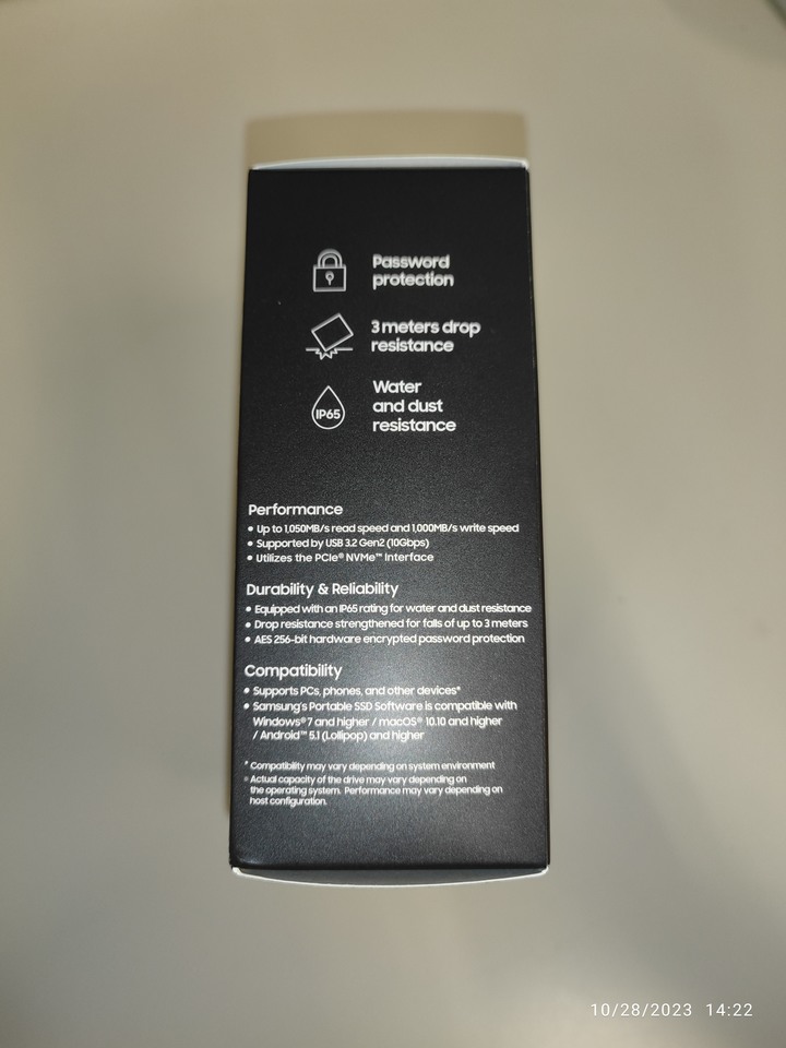 奶油手的好幫手-Samsung T7 Shield Portable SSD