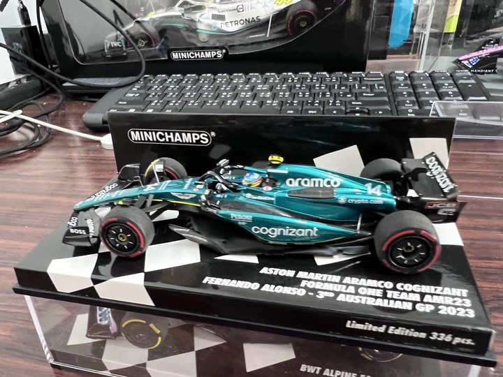 [開箱]F1 2023 1:43 AMR23 FERNANDO ALONSO