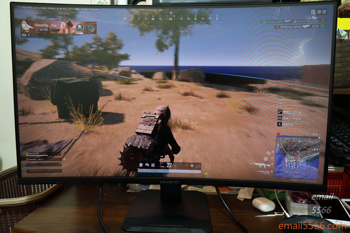 技嘉 Gigabyte GS32QC電競螢幕-32吋、曲面1500R、2kQHD、165Hz、遊戲輔助