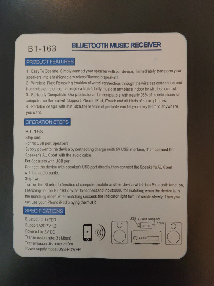 藍芽接收器BT 163 手機平板都正常 但電腦沒有stereo 有人知道怎麼解決嗎