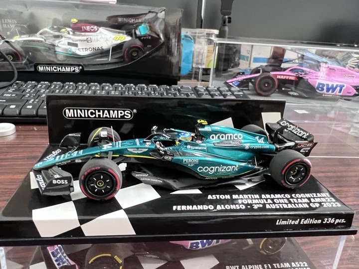 [開箱]F1 2023 1:43 AMR23 FERNANDO ALONSO