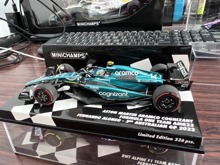 [開箱]F1 2023 1:43 AMR23 FERNANDO ALONSO