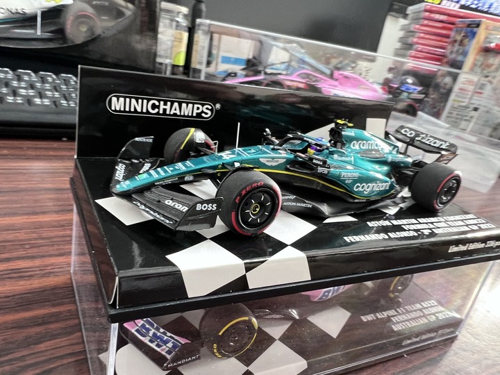 [開箱]F1 2023 1:43 AMR23 FERNANDO ALONSO
