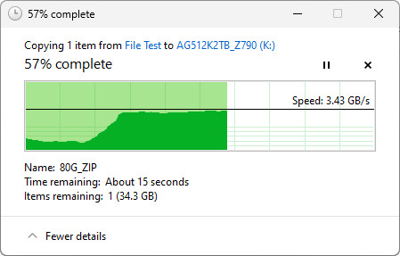 【開箱簡測】GIGABYTE AORUS Gen5 12000 PCIe 5.0x4 2TB SSD 效能簡測 (圖多)