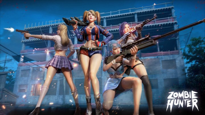 《喪屍獵人:求生》Zombie Hunter:Invasion 喪屍病毒爆發 末世題材 定點射擊玩法 | 類似生死格鬥的 3D美少女特工 身材火辣 時裝購買解鎖 培養好感度 親密交流