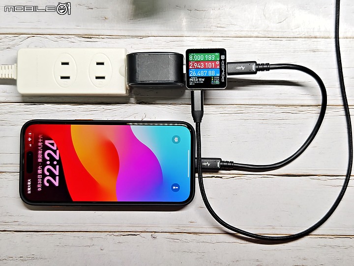 點我看大圖 iPhone 15 Pro Max 「 USB3.0 vs USB2.0 」傳輸對比測試 - Avier USB C 線與 Apple 原廠線差異有多少?