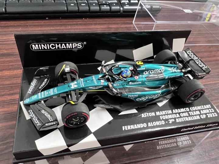 [開箱]F1 2023 1:43 AMR23 FERNANDO ALONSO