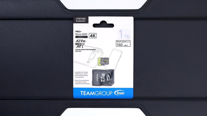 那麼大的空間能做什麼呢！？TEAMGROUP PRO+ microSDXC 1TB UHS-I U3 A2 V30