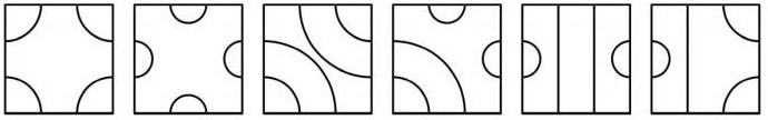 關於設計之評論隨筆—特魯謝磚紋（Truchet Tiles）
