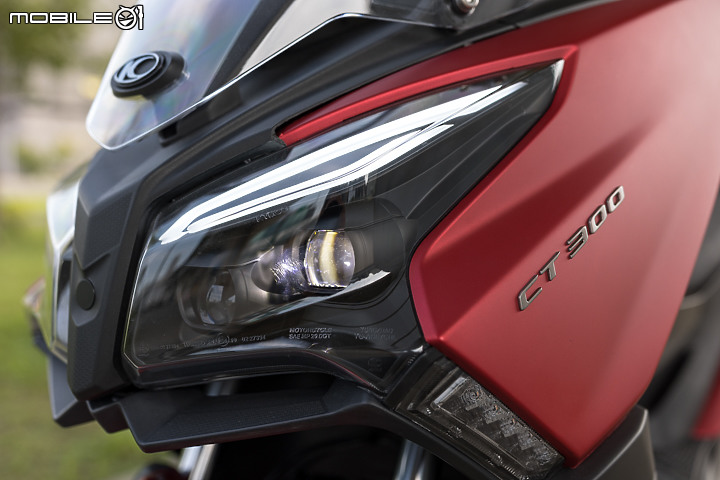 2023 KYMCO GDINK CT300 試駕｜堅守踏板唯二車款 大燈進化更加有型