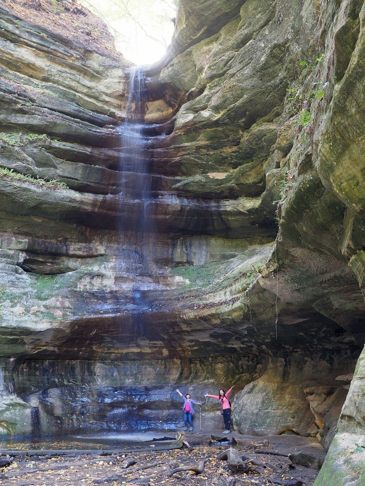 Ohio爸爸的相片書 再訪飢餓岩石州立公園Starved Rock State Park - 賞楓之旅