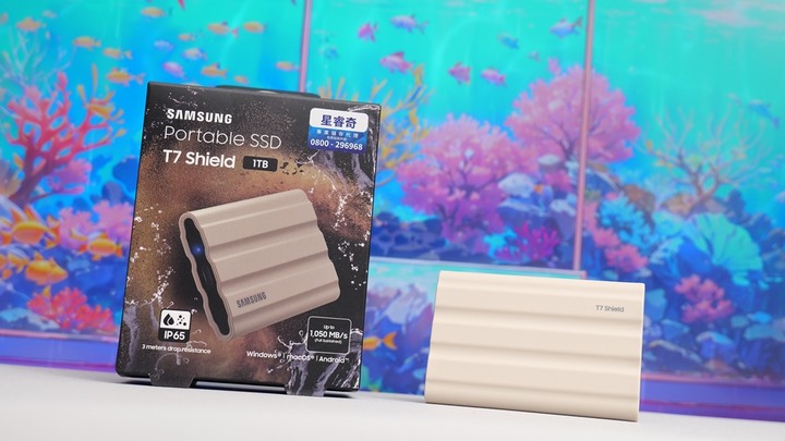 怕硬碟摔壞資料遺失？把防禦力點滿就對了！SAMSUNG T7 Shield