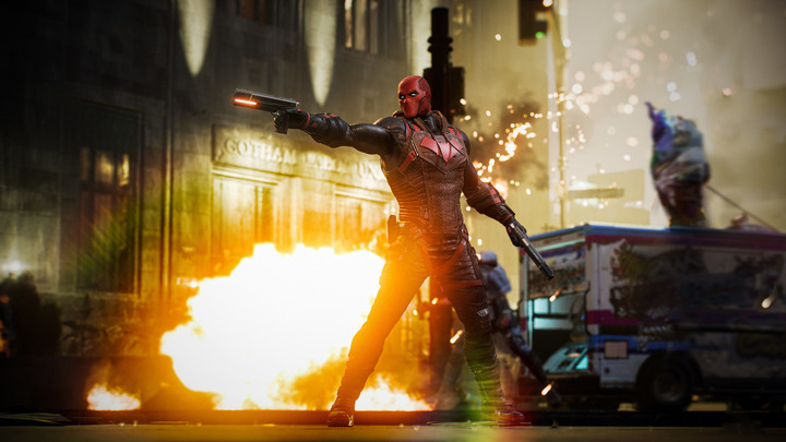 《高譚騎士》Gotham Knights DC 超級英雄改編開放世界動作 RPG | 黑暗騎士 蝙蝠俠已死 新生代成員 蝙蝠女孩、夜翼、紅頭罩及羅賓 隨時準備空降現場並打擊罪犯