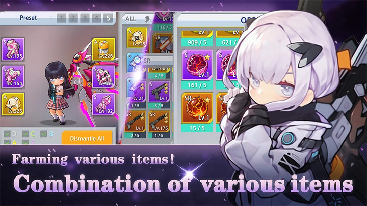 《Alice, Final Weapon : Idle RPG》最終武器愛麗絲 韓國放置型 RPG | 末日變異怪物 Q版美少女養成 收集解鎖各種可愛時裝、武器造型、酷炫機甲翅膀