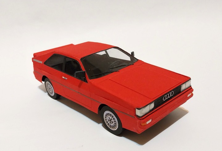〔手作車典藏〕手作BMW M1 &奧迪Quattro 復活跑格