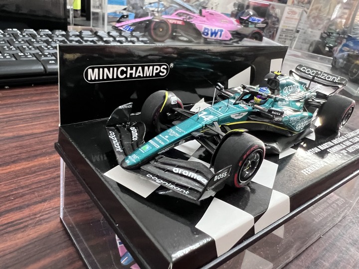 [開箱]F1 2023 1:43 AMR23 FERNANDO ALONSO