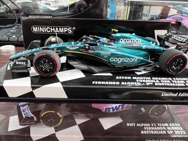 [開箱]F1 2023 1:43 AMR23 FERNANDO ALONSO