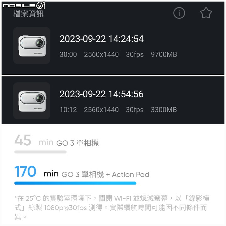 點我看大圖 insta360 go 3 二少爺不專業開箱 及心得分享
