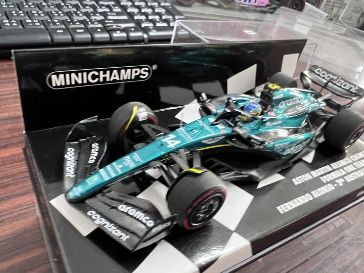 [開箱]F1 2023 1:43 AMR23 FERNANDO ALONSO