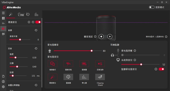 圓剛 AVerMedia AM350 黑鳩USB電容式麥克風 簡單開箱試用