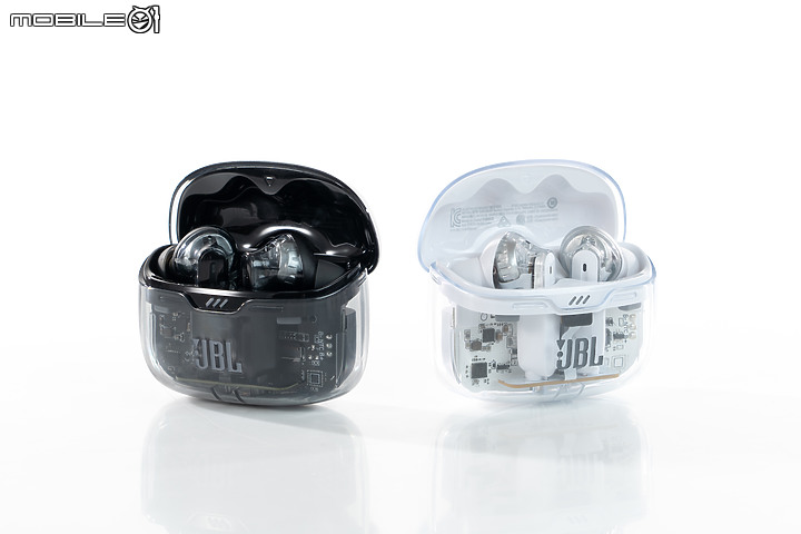 JBL Tune Beam Ghost 真無線降噪耳機體驗報告｜透視風潮強勢來襲！