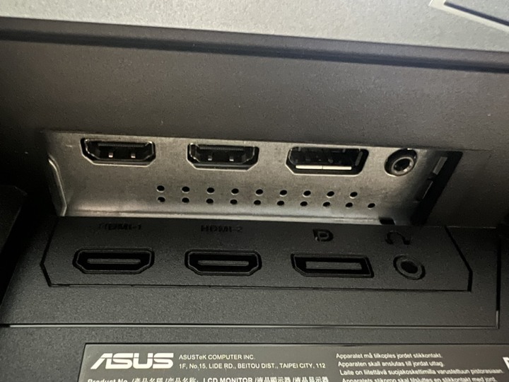 「開箱」TUF VG277Q1A 165Hz電競螢幕