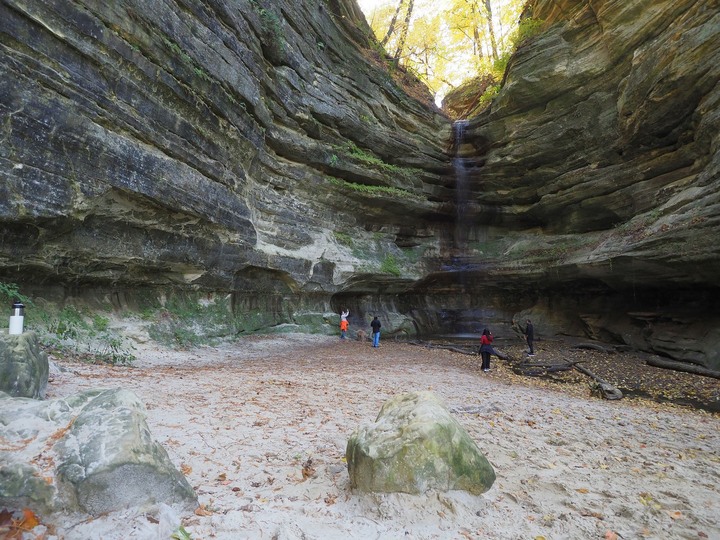 Ohio爸爸的相片書 再訪飢餓岩石州立公園Starved Rock State Park - 賞楓之旅