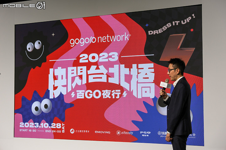 【採訪】2023 Gogoro Network 年度報告 & 快閃台北橋活動回歸