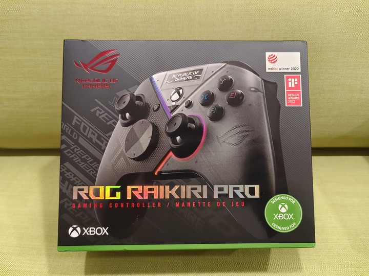 有OLED螢幕就是潮，ROG Raikiri Pro PC 控制器開箱試用