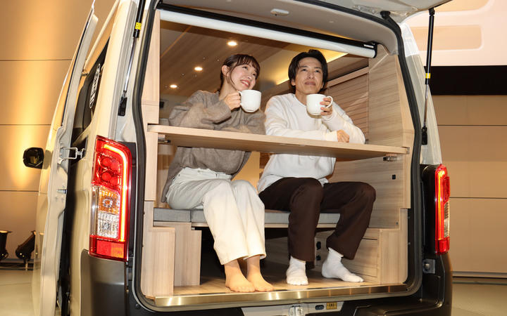 10/11日本日產推出車泊專用車輛Caravan MYROOM