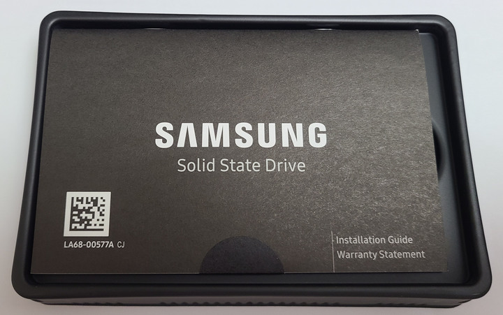 【開箱簡測】Samsung 870 EVO 1TB SATA 6Gb/s SSD 效能簡測 (圖多)