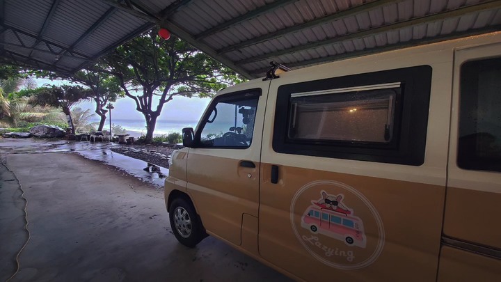 環島車泊遇到颱風 車泊點/在地美食分享