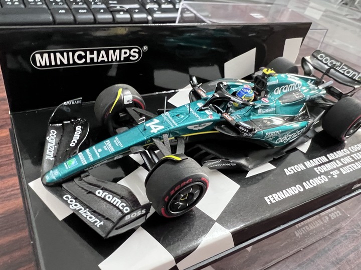 [開箱]F1 2023 1:43 AMR23 FERNANDO ALONSO
