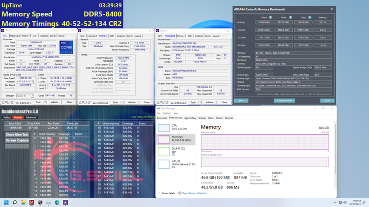 G.Skill 芝奇推出 DDR5-8400 CL40 2x24GB 記憶體套組，以更高時脈提供旗艦效能表現