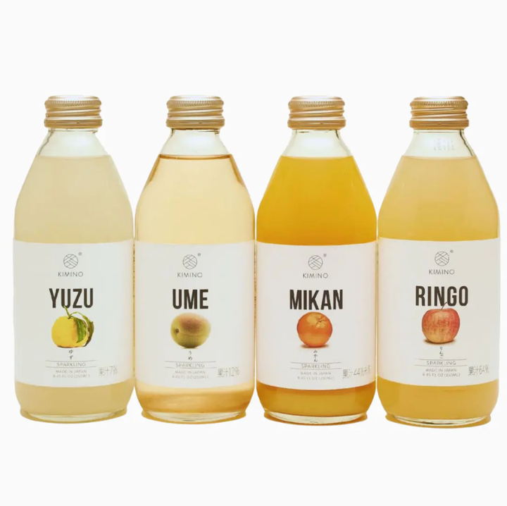 質感氣泡果汁選擇（AQUAGEN、KIMINO）