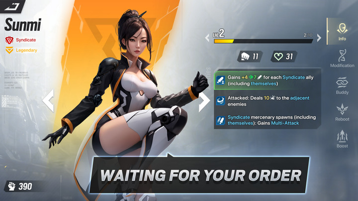 《LYSSA: Goddess of Rage》LYSSA:憤怒女神 10月11日發布 AI 美少女畫風 | 回合制策略戰術 數十位英雄 無限戰鬥組合 12宮格佈陣 每回合上陣一隻英雄
