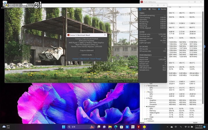 點我看大圖 AMD Ryzen 7 7840U 處理器體驗測試 以單核高時脈搭配 AI 加速賦予輕薄筆電性能表現