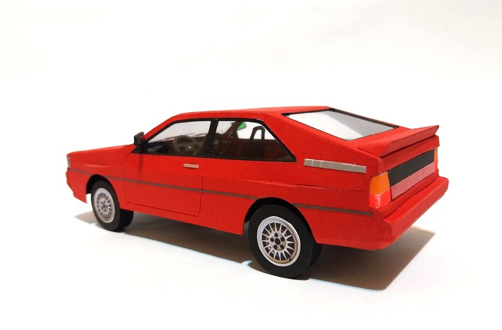 〔手作車典藏〕手作BMW M1 &奧迪Quattro 復活跑格